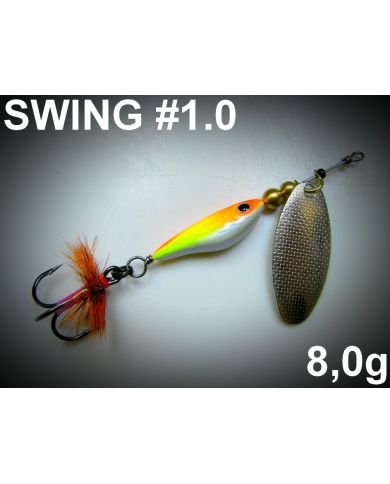 Блесна "Рыбка SWING 1.0" 8,0гр. Вьюнова А.