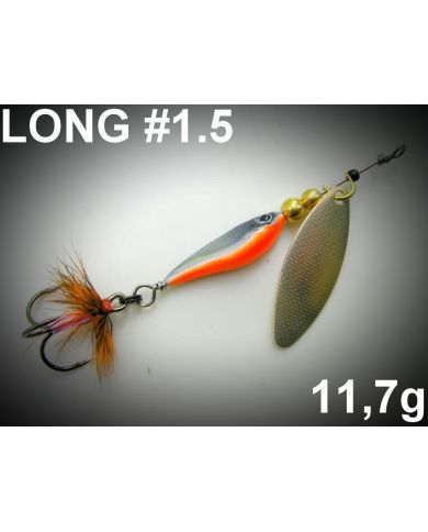 Блесна "Рыбка Long 1.5" 11,7гр. Вьюнова А.