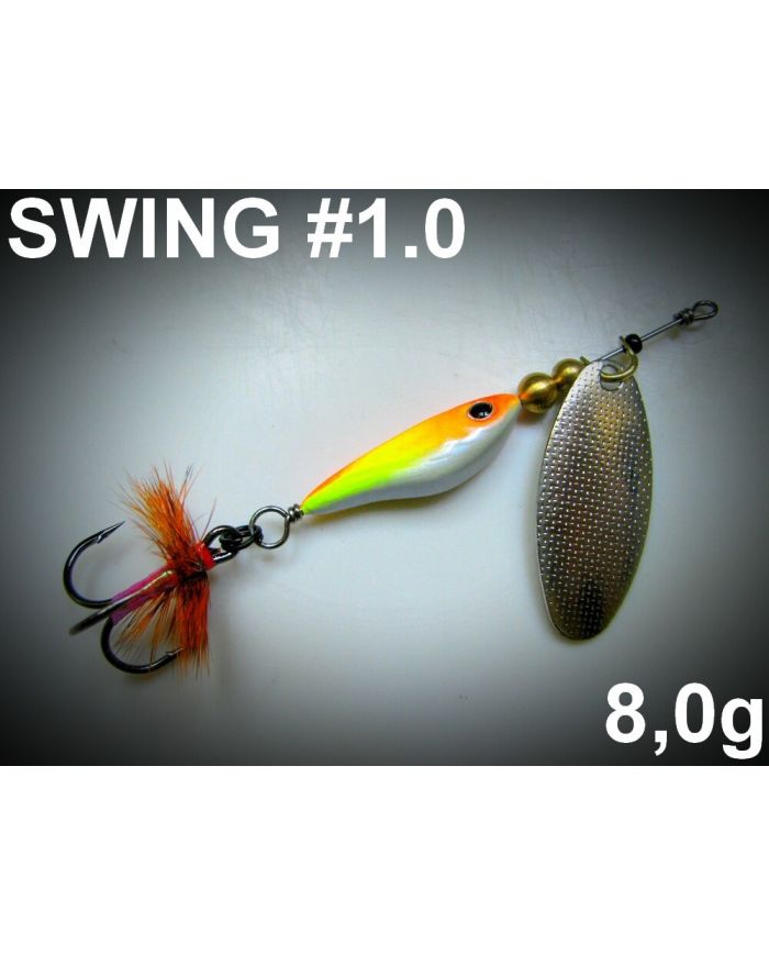 Блесна "Рыбка SWING 1.0"  8,0гр.  Вьюнова А.