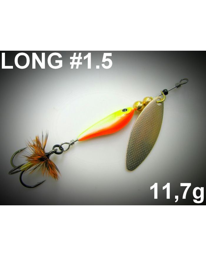Блесна "Рыбка Long 1.5"  11,7гр.  Вьюнова А.