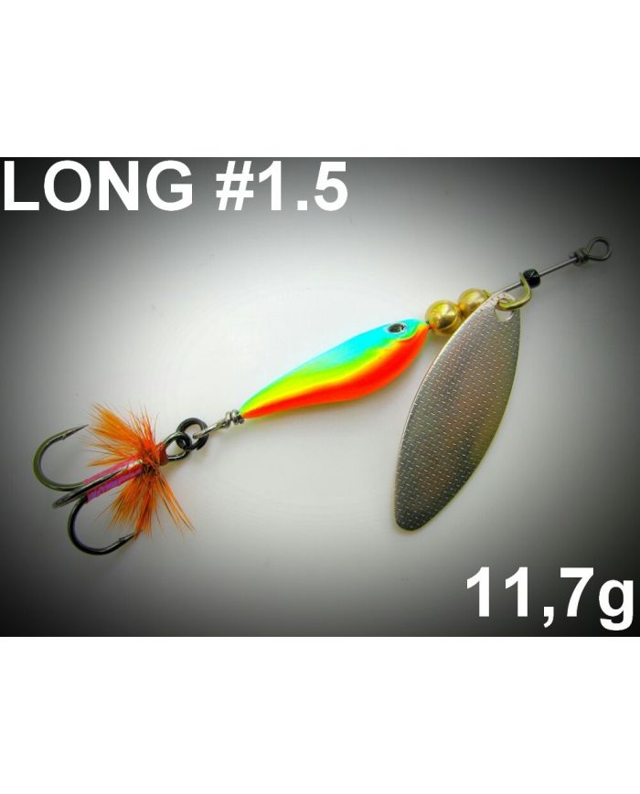 Блесна "Рыбка Long 1.5"  11,7гр.  Вьюнова А.
