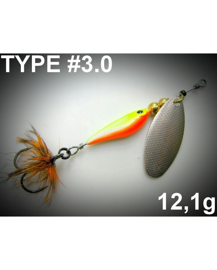 Блесна "Рыбка Type 3.0"  12,1гр.  Вьюнова А.