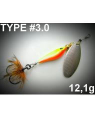 Блесна "Рыбка Type 3.0"  12,1гр.  Вьюнова А.