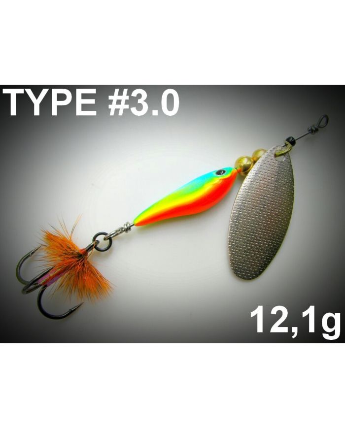Блесна "Рыбка Type 3.0"  12,1гр.  Вьюнова А.