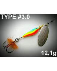 Блесна "Рыбка Type 3.0"  12,1гр.  Вьюнова А.