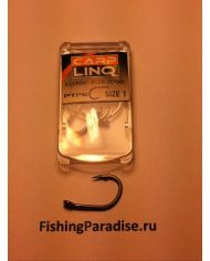Крючки CARP LINQ PTFE COATED CLASSIC BOILIE HOOK №1 тефлон (6шт)