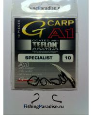 Крючки GAMAKATSU A1 G-CARP Specialist №4 (10шт)