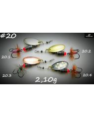 Блесна вращающаяся Вьюнова А.  R20к - 2.10g