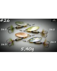 Блесна вращающаяся Вьюнова А.  R26- 5.40g