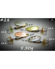 Блесна вращающаяся Вьюнова А.  R28 - 5.50g