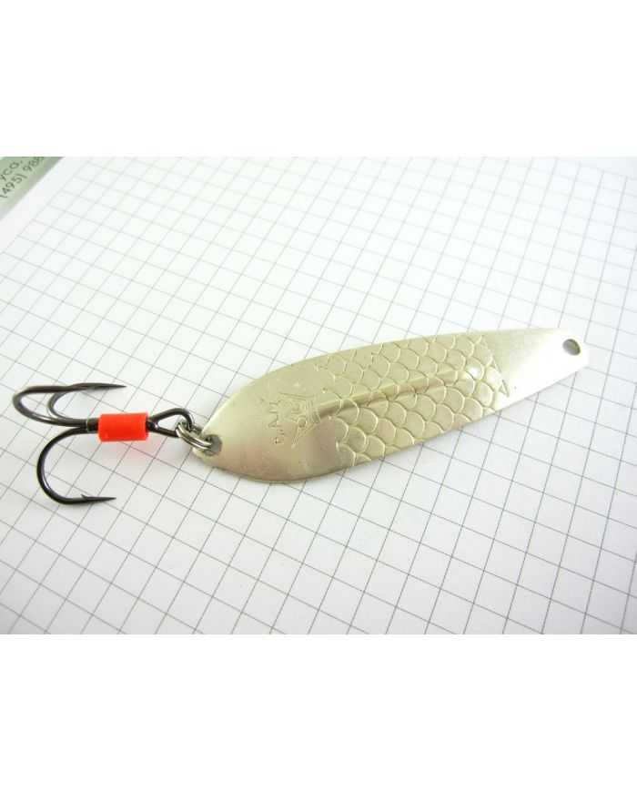 Блесна  ice jig  72мм. 12гр. серебро/серебро  С.А.М.