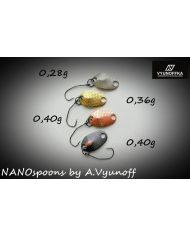 Колебалки Nano spoons Вьюнова А.