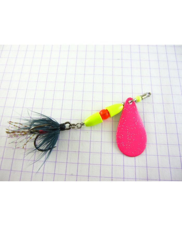 Вращающаяся блесна LARVA CRAFT "КАПЛЯ "  5.5гр.