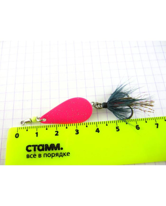 Вращающаяся блесна LARVA CRAFT "КАПЛЯ "  5.5гр.