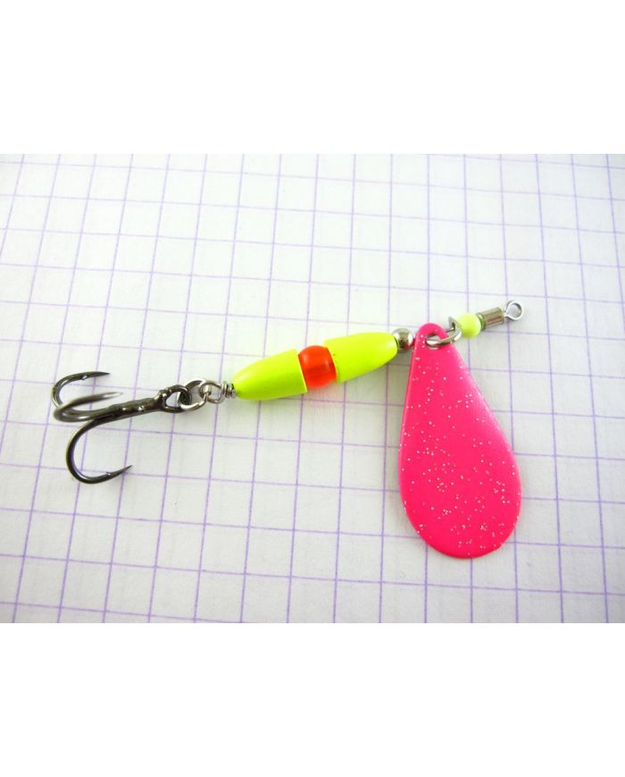 Вращающаяся блесна LARVA CRAFT "КАПЛЯ "  5.3гр.