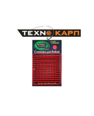 Стопора для бойлов красные Texnokarp