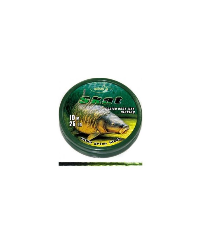 Катран поводковый материал В ОБОЛОЧКЕ SKAT 10 М 15Lb