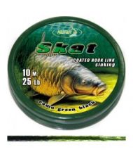 Катран поводковый материал В ОБОЛОЧКЕ SKAT 10 М 15Lb